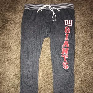 New York Giants Women’s Hot Route Jogger Pants (L)